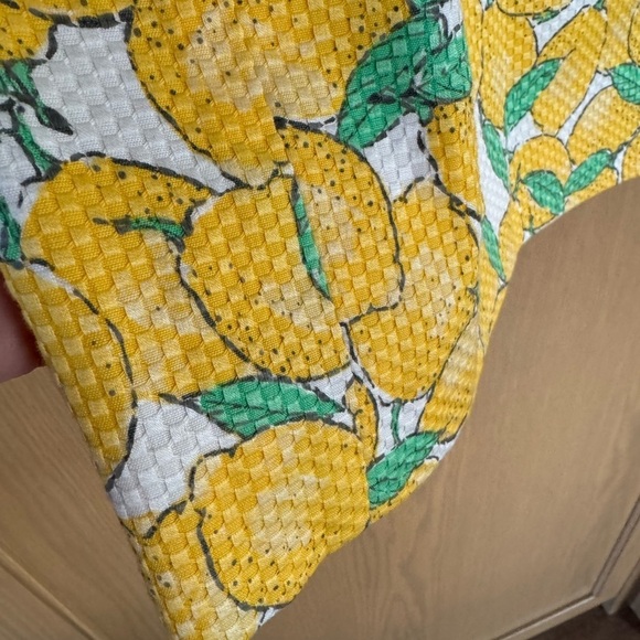 C. Wonder Preppy Tik Tok Lemon Shift Dress / size 10 - Picture 4 of 14